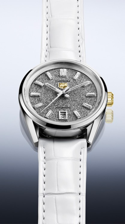Carrera Date Plasma Diamant d’Avant-Garde © TAG Heuer