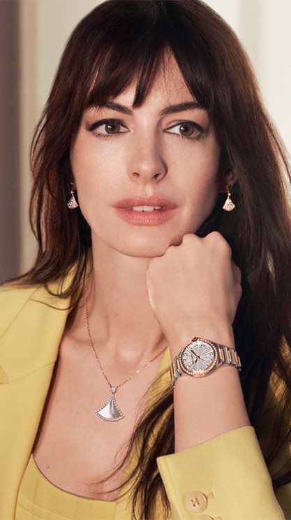 Brand Campaign Anne Hathaway - Lucea © Bulgari