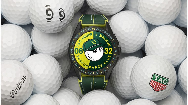 Connected Calibre E4 45mm X Malbon Golf Edition © TAG Heuer
