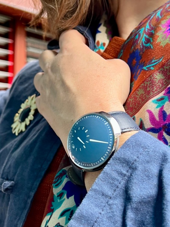Marie de Pimodan wearing the Ressence Type 8C © Marie de Pimodan / WorldTempus