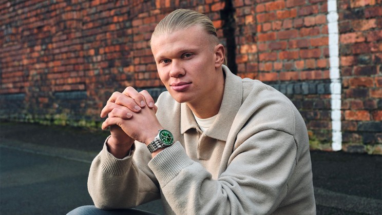 Erling Haaland © Breitling