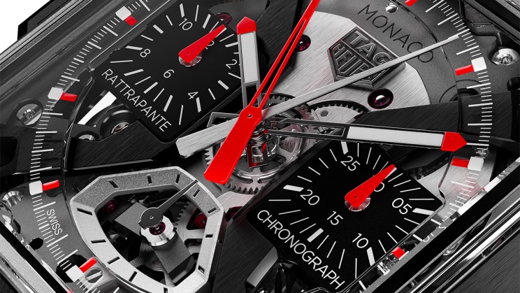 TAG Heuer Monaco Rattrapante © TAG Heuer