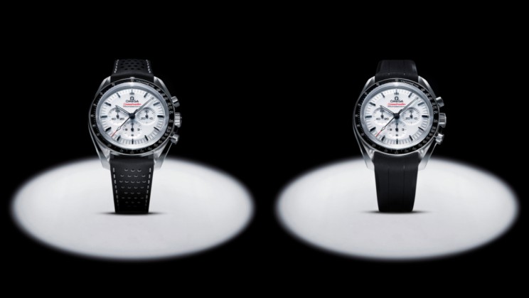 Speedmaster Moonwatch With Lacquered White Dial © Omega
