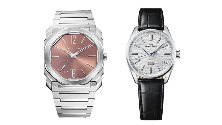 Octo Finissimo Tuscan Copper © Bulgari / Evolution 9 © Grand Seiko 