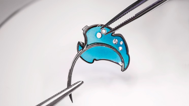 Lady Arpels Jour Enchanté watch know-how © Van Cleef & Arpels 