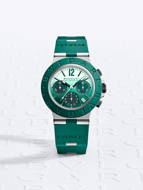 Bvlgari Aluminium Chronograph Smeraldo © Bvlgari