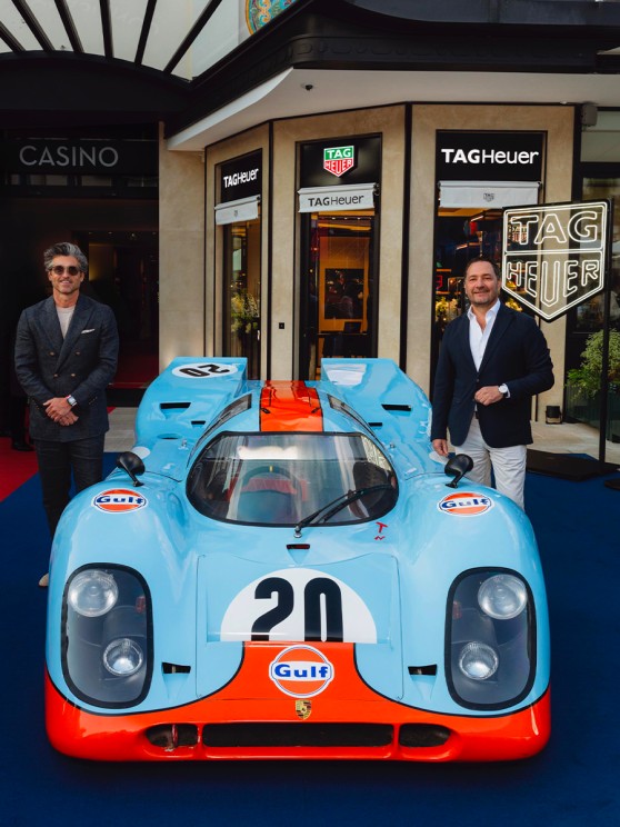 Julien Tornare and Patrick Dempsey at the GPH © Teddy Morellec / La Clé Production