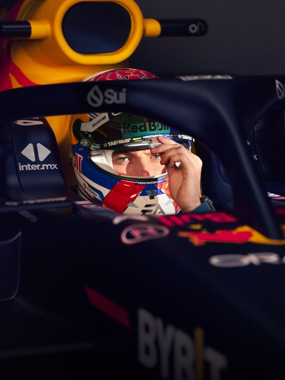 Red Bull Racing driver Max Verstappen © TAG Heuer