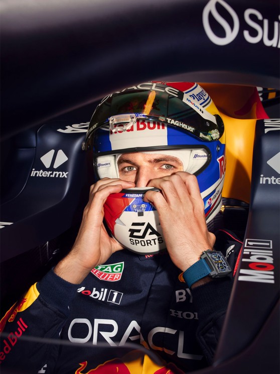 Red Bull Racing driver Max Verstappen © TAG Heuer
