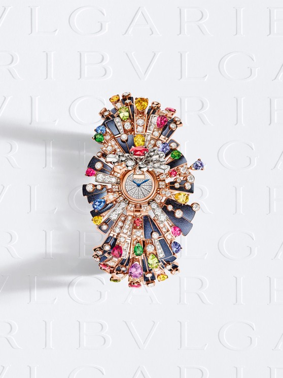 Bulgari 2024 Fuochi d'Artificio High-Jewelry Petite Watch © Bulgari
