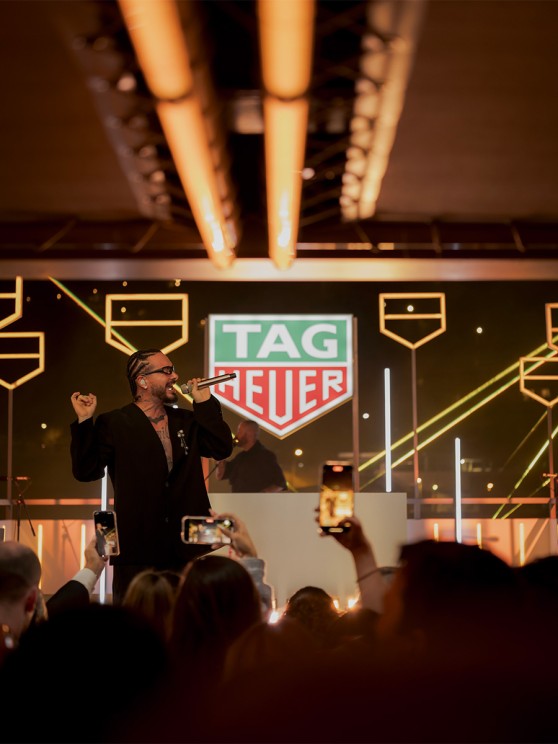 J Balvin © TAG Heuer