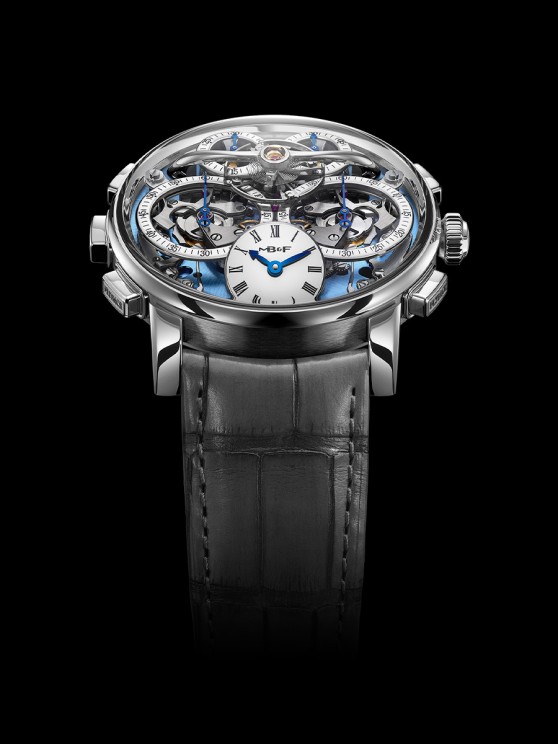 Legacy Machine Sequential Flyback Platinum © MB&F