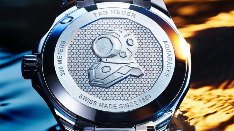 TAG Heuer Aquaracer Professional 300 caseback © TAG Heuer