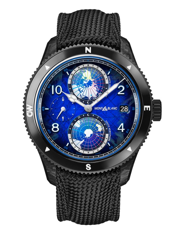 Montblanc 1858 Géosphère 0 Oxygen CARBO₂ Only Watch Unique Piece © Montblanc