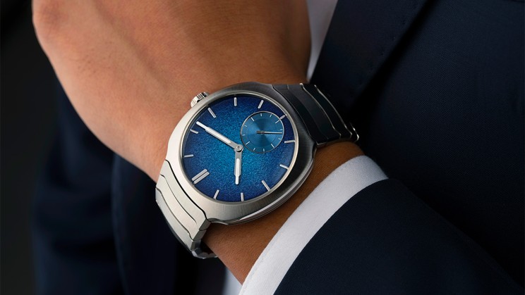 Streamliner Small Seconds ST AquaBlue © H. Moser & Cie
