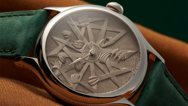 Laurent Ferrier x Hervé di Rosa Classic Micro Rotor Di Rosa ©&nbsp;Laurent Ferrier