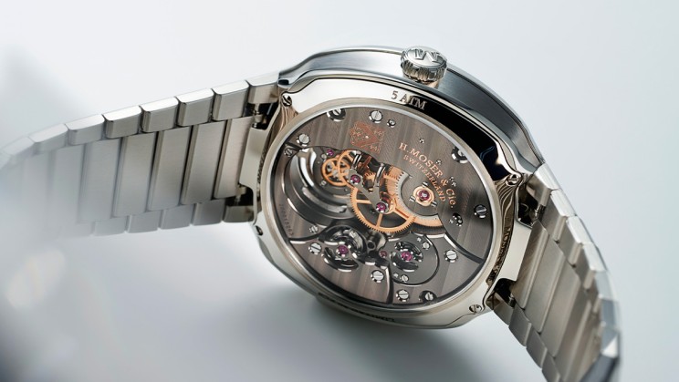 Streamliner Concept Minute Repeater Tourbillon Blue Enamel © H. Moser & Cie.