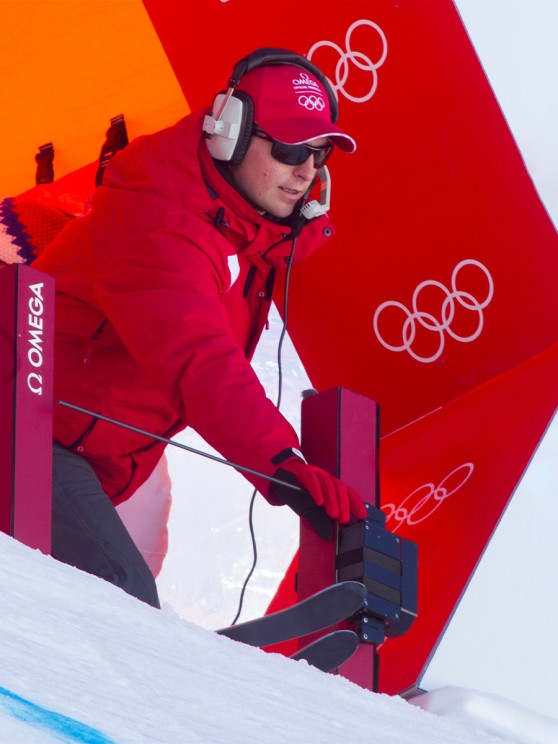 2018 - Alpine Skiing starting gate © OMEGA