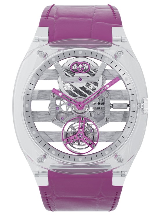 GUCCI 25H Skeleton Tourbillon © Gucci