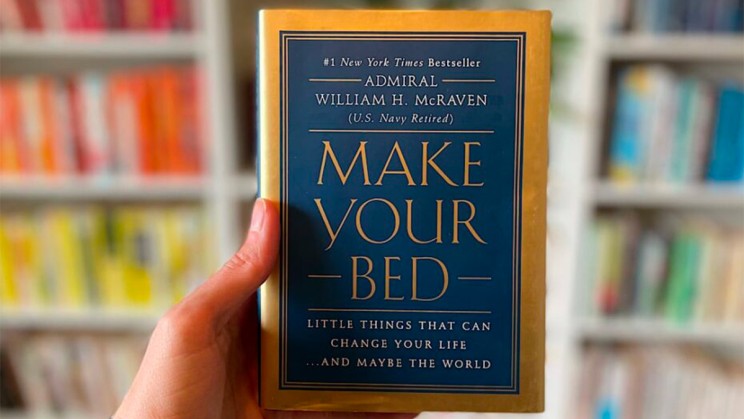 'Make Your Bed’ by Admiral William H. McRaven © Matt Hogan on Move Me