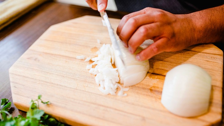 Cooking takes Boon's mind off of things © Meagan Stone on Unsplash