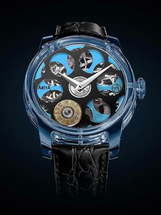 Blue Russian Roulette NanoSaphir Chameleon © ArtyA