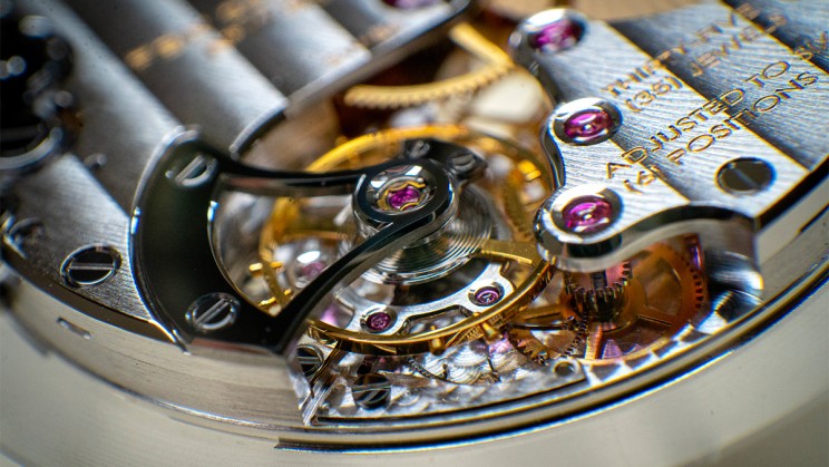 Laurent Ferrier regulator with natural escapement © Amaury Thomas / WorldTempus