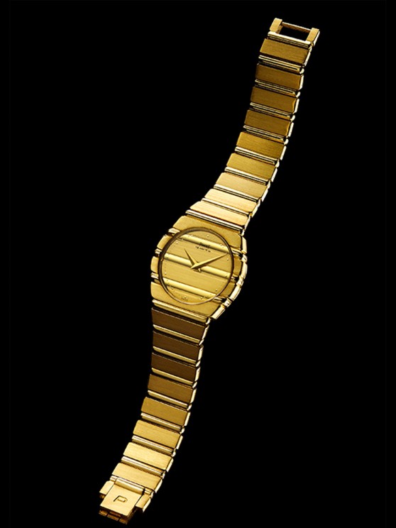 La montre Polo dans sa version originale présentée en 1979 © Piaget