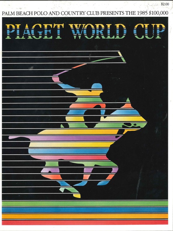Piaget deviendra dans les années 80 sponsor de la coupe du monde de polo à Palm Beach. Un extraordinaire tremplin promotionnel pour la Polo © Piaget