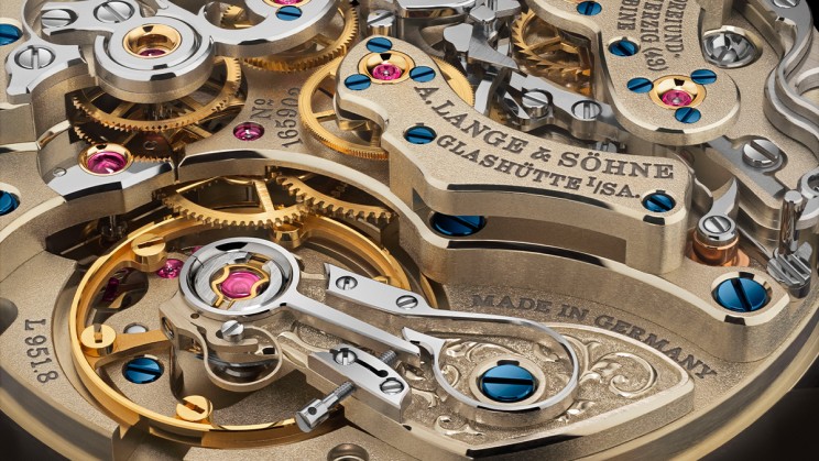 Datograph Handwerkskunst © A. Lange & Söhne