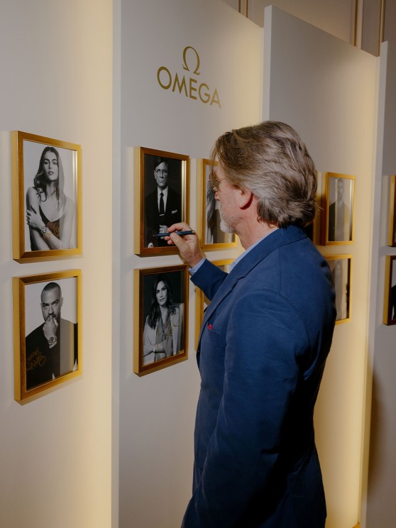 Daniel Craig at the Olympics in Paris © OMEGA
