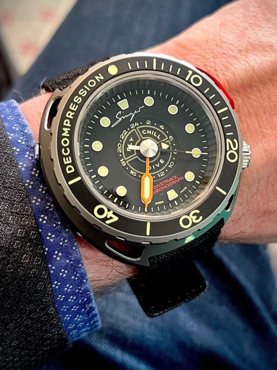 Singer Divetrack ©singerreimagined