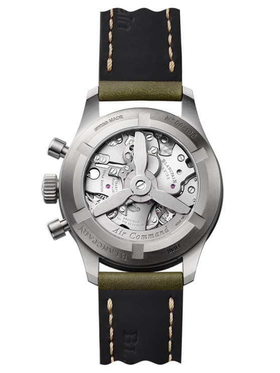 Blancpain Air Command 36.2mm with khaki dial © Blancpain