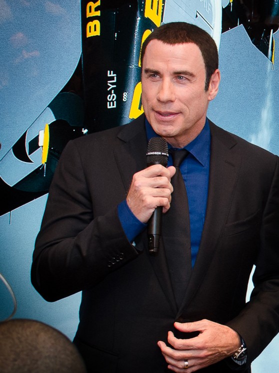 John Travolta lors de l'inauguration de la boutique Breitling Rue de la Paix en 2012 © David Carter / Delos Communication 