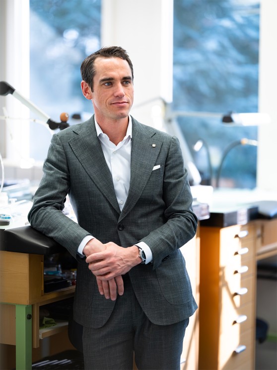Édouard Meylan, CEO de H. Moser & Cie © H. Moser & Cie. 