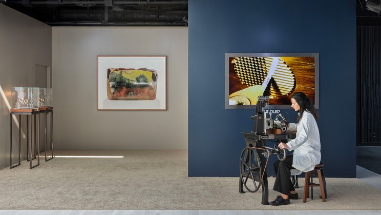 The Breguet x Frieze booth ©&nbsp;Breguet