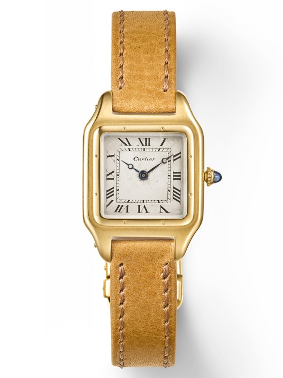 Santos wristwatch, Cartier Paris, 1915 /&nbsp;Nils Hermann, Cartier Collection © Cartier