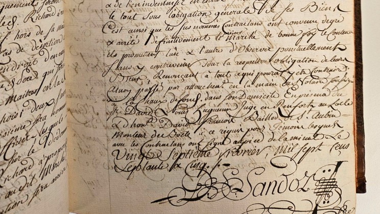The archive that ties the Baillod family to watchmaking since 1775 ©&nbsp;BA111OD