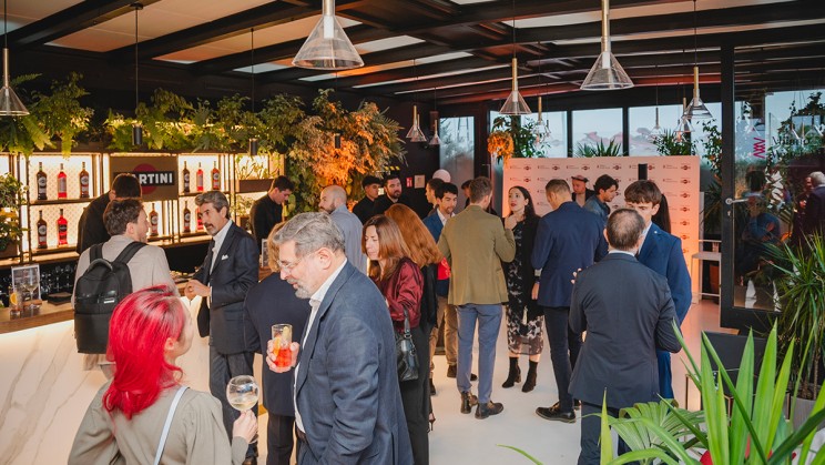 Guido Terreni and Suzanne Wong at the Opening Party ©&nbsp;Milano Watch Week