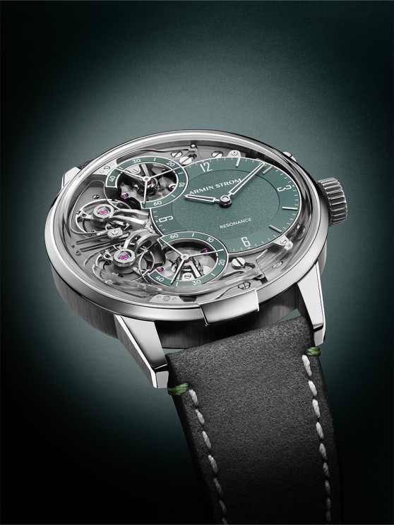 The Armin Strom Mirrored Force Resonance Manufacture Edition Green © Armin Strom