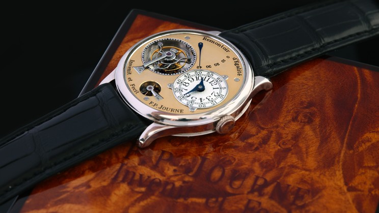 LOT 677 - F.P. Journe Tourbillon Souverain sold directly by Mr F.P. Journe. EST: 800K - 1 800 000 CHF