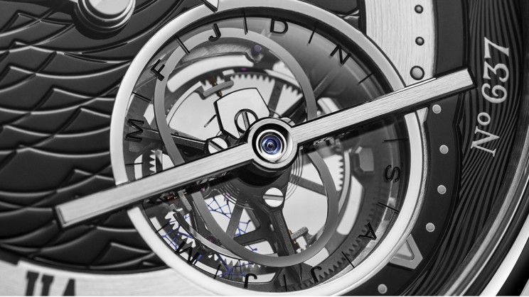 Marine Tourbillon Equation Marchante 5887 © Breguet