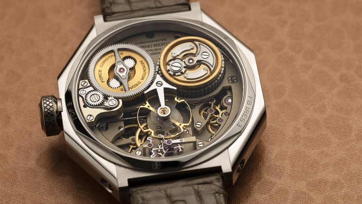 Back of the Chronomètre FB RES Jubilee Edition © Chronométrie Ferdinand Berthoud