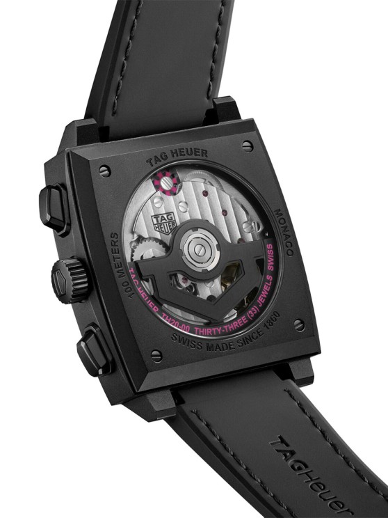 Back of the Monaco Chronograph © TAG Heuer