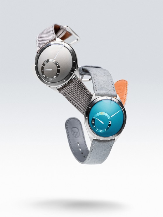 TYPE 9 Aqua & Grey © Ressence