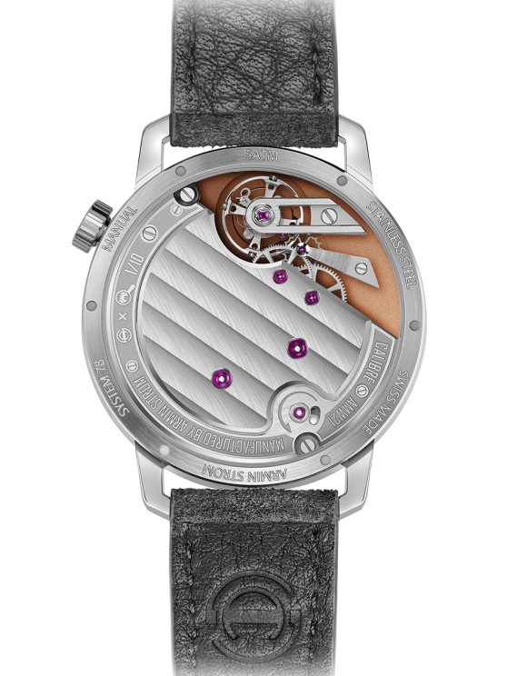 Back of the Tribute2 – Copper Edition © Armin Strom
