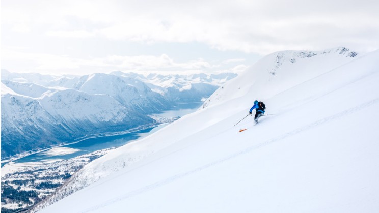Skiing Illustration © Johannes Anderson/Unsplash