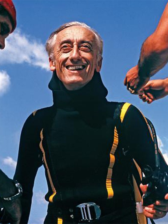 Jacques Cousteau © Richard Walker