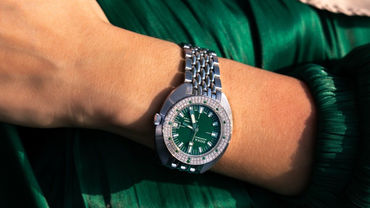 Sea Emerald Greem SUB 200T Diamonds © DOXA