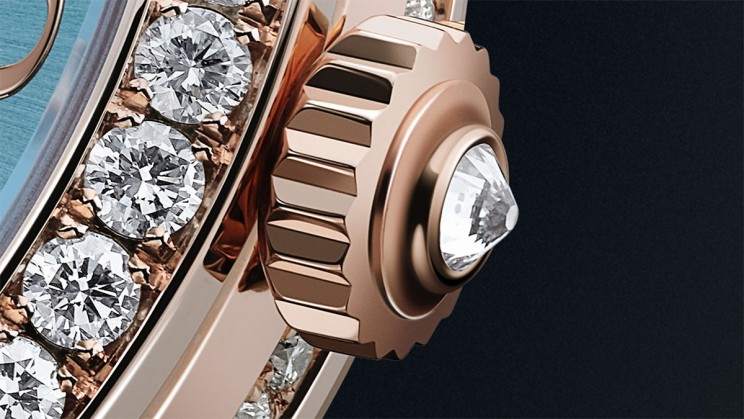 Couronne de la Rendez-Vous Tourbillon © Jaeger-LeCoultre